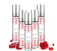 ECDF pheromone parfum femme,Eclat De Femme Elixir De Pheromone,Parfum à bille parfumé à la rose 10 ml,parfum feromone pour femme,Miniature parfume pheromones pour femmes Attire Homme (5PC)