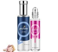 Ecdf Pheromone Parfum Original,2025 Nouveau Pheromone Parfum Pour Femme Et Homme,Alpha Pheromoné Parfume,Roll On Et Spray,Parfums Longue Durée,Unique,Tempérament élégant Confiant (Homme B+Femme A)