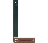 ECE 409-250 Equerre de précision pour menuisier, Brun/argent, 250 mm