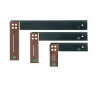 ECE Équerre longueur de jambe 150 mm échelle mm gravée bois de palissandre Quantité:1