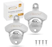 ECENCE 2 pièces Decapsuleur mural biere vintage - Ouvre-bouteille de bière - Accessoire bar extérieur - Ouvre-bouchon de bouteille
