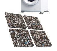 ECENCE 4 Pièces Tapis Anti-Vibration pour Lave-Linge, Sèche-Linge