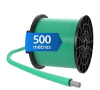 ECENCE Câble robot tondeuse - compatible universel - 500m de longueur - fil périphérique robot tondeuse Ø 3,4mm - section du conducteur 1,17mm²