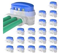 ECENCE Connecteur de câble pour Robot Tondeuse, Lot de 20 - Connecteurs étanches avec Gel pour câble périphérique, kit de réparation pour câbles de Tondeuse Robot