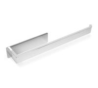 ECENCE Porte-Serviette sans perçage Chrome 38cm - Fixation adhésive, Acier INOX 304 antirouille, idéal pour Salle de Bain et Cuisine