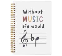 Ecezatik 732 NUODE-BJB blankbook Spiral Notebooks wirebound-notebooks