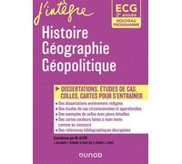 ECG 2 - Histoire Géographie Géopolitique du monde contemporain - Programmes 2021 Dissertations, étude de cas, colles, cartes pour s'entraîner - Olivier Sarfati - Dunod - broché - Scolaire / Universita