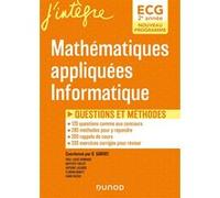 ECG 2 - Mathématiques appliquées, informatique: Questions et méthodes