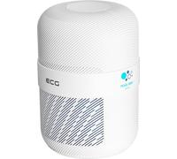 ECG AP1 Compact Pearl | Purificateur d'air | Purifie l'air dans des pièces de 9 à 14 m² | Filtre HEPA H13 | Faible niveau sonore 25-55 dB |