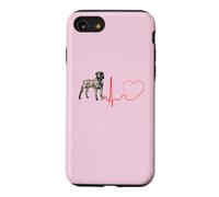 ECG des battements de cœur pour Chiens Cane Corso Funny My Dogs are My Cardio Coque pour iPhone SE (2020) / 7/8