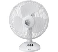 ECG FT 40a | Ventilateur de table | Diamètre 40 cm | Fonctionnement extrêmement silencieux | Blanc |