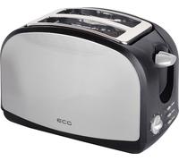 ECG Grille-pain ST 968 - 900W, 8 niveaux de brunissage, acier inoxydable