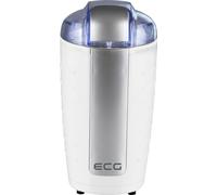 ECG KM 110 Moulin à café électrique en acier inoxydable Blanc/argenté
