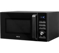 ECG MTD 2590 GBS | Four à micro-ondes | 25 litres de volume | Fonction gril / Chauffage combiné | Finition noire | 9 programmes de cuisson |
