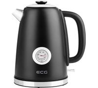 ECG RK 1700 Magnifica Nero | Bouilloire | Volume 1,7 litres | Filtre pour résidus de tartre | 2200 W | noir |