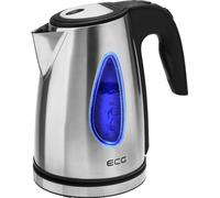 ECG RK 1740 Bouilloire 1,7 l 2000 W noir, inox