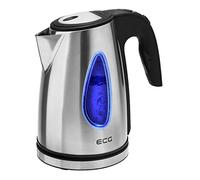 ECG RK 1740 Bouilloire en acier inoxydable avec rétroéclairage bleu 1,7 l