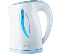 ECG RK 1758 bleu | Bouilloire électrique | Capacité 1,7 l | Puissance 2000 W | Conception en plastique de qualité - SANS BPA | Protection contre la surchauffe en cas de mise en marche sans eau