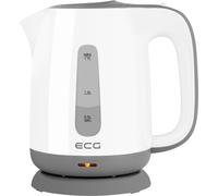ECG RK 1759 Classica Grigio Bouilloire électrique, 1,7 l, socle pivotant à 360°, arrêt automatique, protection contre la surchauffe, 2200 W,