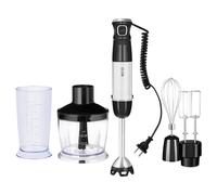 ECG RM 800 | Mixeur plongeant | Réglage en continu de la vitesse de mélange | Moteur de 800 W |Couteau rotatif en acier inoxydable avec 4 lames |