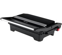 ECG S 2070 Panini | Panini Maker | Mini grill | Ouverture totale à 180 ° | Plaques de grill : 165 x 260 mm | Réglage automatique de la température | 1200 W |