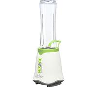 ECG SM 3510 Mix&Go Mini Blender Smoothie, Plastique, 600 milliliters, Blanc/Vert