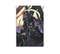 ECGDFWAZ Poster sur toile Owari No Seraph - Décoration murale pour salon, chambre à coucher - 20 x 30 cm - Style sans cadre