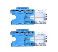 ECGs Règle à 7 étapes Portable Outil d'interprétation de poche 7 étapes pour instrument d'analyse des mesures rapide et précis