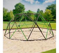 Echafaudage à grimper 360x360x180cm DomeClimber Enfants Dôme à grimper Geodome 12FT - anthracite/vert