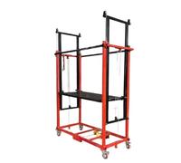 Échafaudage avec plate Table élévatrice électrique, charge maximale 300 kg, élévateur mobile pliable et multifonction(4M)