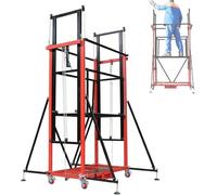 Échafaudage électrique élévateur avec télécommande, plate-forme élévatrice pliable réglable pour échafaudage 6 m le Lift pour construction Heavy Du système d'ascenseur portable.