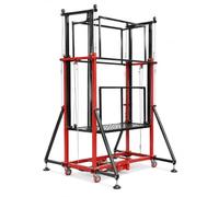 Échafaudage électrique robuste, capacité de 500 kg, palan portable | Double interrupteur de fin de course pour soulever et abaisser en toute sécurité, idéal pour les tâches de peinture