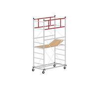 Échafaudage hauteur de travail 4,10 m en acier série M4 LUX 150 Made en Italie I SCEDIL