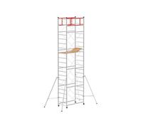 Échafaudage hauteur de travail 7,35 m en acier série M4 LUX BASE NORMALE - Made in Italy I SCEDIL