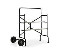 Probache - Echafaudage Mobile sur Roues L.140xl.78xH.135 CM avec 2 Plateformes