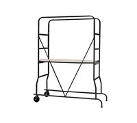 Echafaudage Multi- usages Hauteur de travail 1.75 m Plateau bois 145 x 60 cm BRIXO