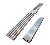 Échafaudage Pliable, Planche d'échafaudage Extensible en Aluminium, 26 cm de Large, établi Pliable pour la Peinture des Murs et des plafonds, Longueur réglable de 165,5 à 300 cm (5,4 à 9,8 p