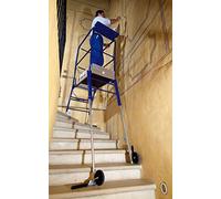Echafaudage pour escalier: 2.68m haut. travail max