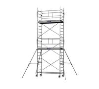 ECHAFAUDAGE ROULANT ACIER AC250 DUARIB HAUTEUR TRAVAIL 7.10 M - 8125052
