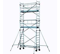 Echafaudage roulant acier DUARIB ROLLSTAR 254 hauteur travail 10m00- 8325082