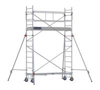Échafaudage roulant acier ROLLSTAR 254 - Hauteur de travail : 4,90 m - DUARIB - 8325032