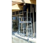 Echafaudage roulant acier Rolly Mini DUARIB hauteur travail 3.80m - 8010021