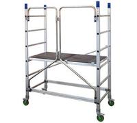 Echafaudage roulant alu FACAL - embase roulante hauteur de travail max 3 m - ALTO3