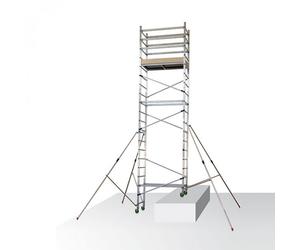 Echafaudage roulant alu FACAL - embase roulante hauteur de travail max 7 m - ALTO7