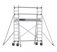 Échafaudage roulant aluminium AL 205 version standard - Hauteur de travail : 3,90 m - DUARIB - 613712