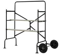 Echafaudage roulant avec garde-corps pliable et ajustable EasyWork - EURO VANADIUM
