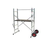 Echafaudage roulant de jardin tout terrain 0,9m/2,9m en aluminium Hailo HobbyStep H3 Jardin