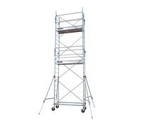 Échafaudage roulant en acier ALTITUDE AC 200 - Hauteur de travail : 5,40 m - DUARIB - 8120032