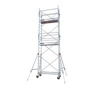 Échafaudage roulant en acier ALTITUDE AC 250 - Hauteur de travail : 7,10 m - DUARIB - 8125052