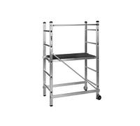 VITO - Echafaudage Roulant Hauteur 3m - Échelle Échafaudage de Travail Aluminium Charge 120Kg - Travaux Bricolage Chantier Jardin